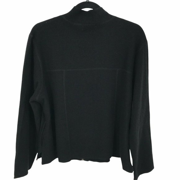 Shaver Lake Wool Zip Up Black Insulated Jacket PL - Picture 2 of 7